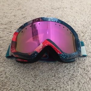 Snowboarding goggles